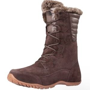 The North Face Nuptse Purna Il Boot women 6.5 waterproof winter comfy brown